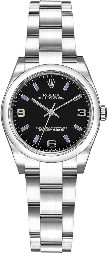 rolex oyster perpetual nero replica